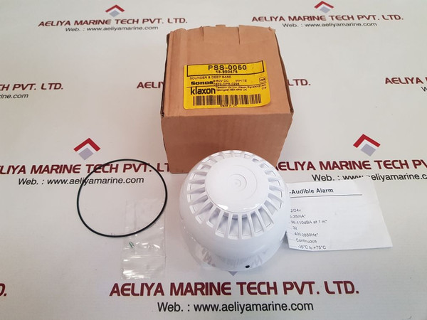 Klaxon Pss-0050 12/24V Sounder & Deep Base