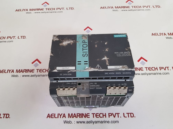 Siemens 6ep1436-3ba00 power supplyÂ 