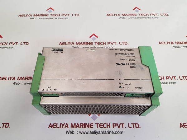 Phoenix Contact Quint-ps-3X400Ac/24Dc/20/F Power Supply 2939386
