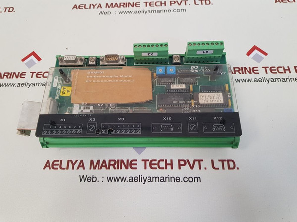 Stn atlas bkm 401 bit bus coupler module 271. 132 177 /c