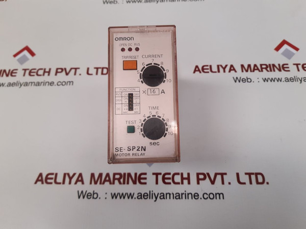 Omron se-sp2n motor relay current 4 to 10 x 16a