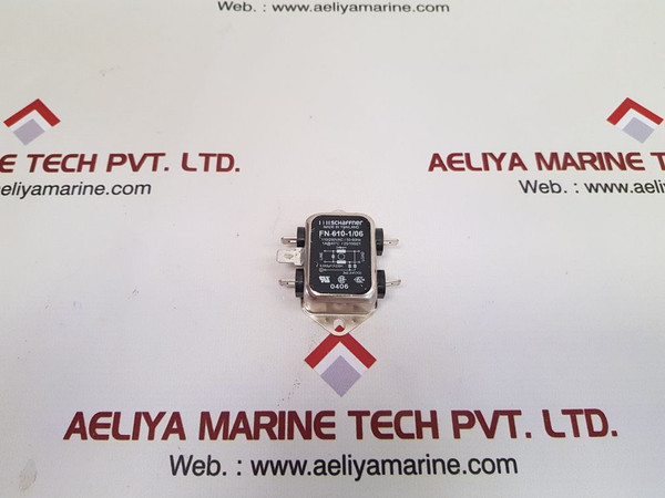 Schaffner fn610-1/06 emi line filter