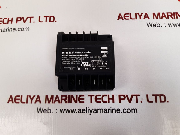 Kriwan int69 sc2 motor protector 071-0649-00