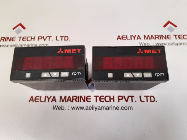 Met 73r-ac-c rpm meter 85v-264vac