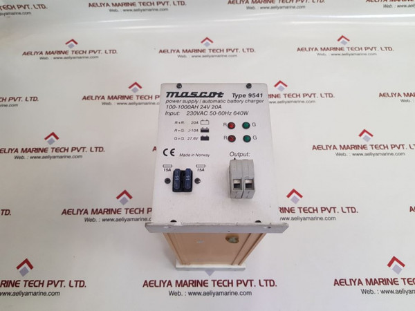 Mascot 9541 power supply battery charger