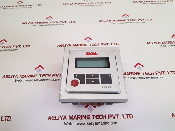 Kral bem 500  display and processing unit