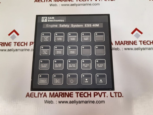 Sam electronics/stn atlas bap 402 engine safety system ess 40m