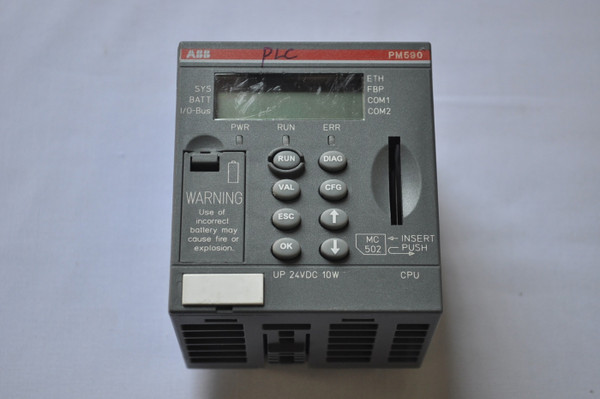 ABB PM590-ETH D0 1SAP150000R0270 CPU 2MB Ethernet Display