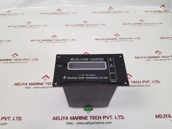 Nunotani Keiki Re-s8Ar Electric Propeller Shaft Revolution Indicator