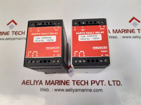 Megacon Krm161B Earth Fault Relay