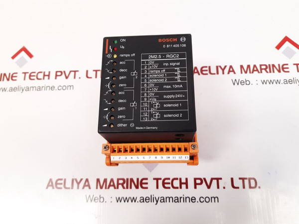 Bosch 2m2.5-rgc2 amplifier module 0 811 405 106