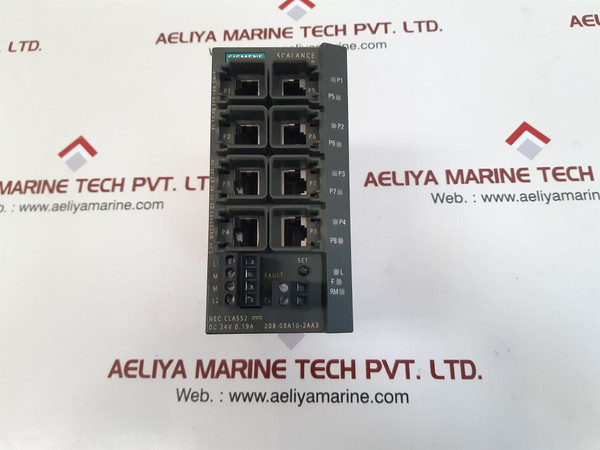 Siemens 6gk5208-0ba10-2aa3 industrial ethernet switch ta: -20Â°c...60Â°c