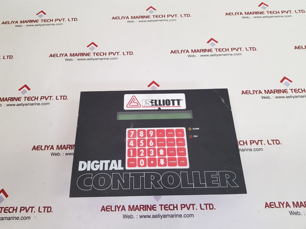 Fs Elliott Bp0696-1 Digital Controller (Not Working)