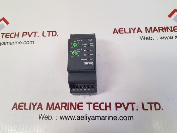 Gic sm-500 voltage monitoring mac04d0100e