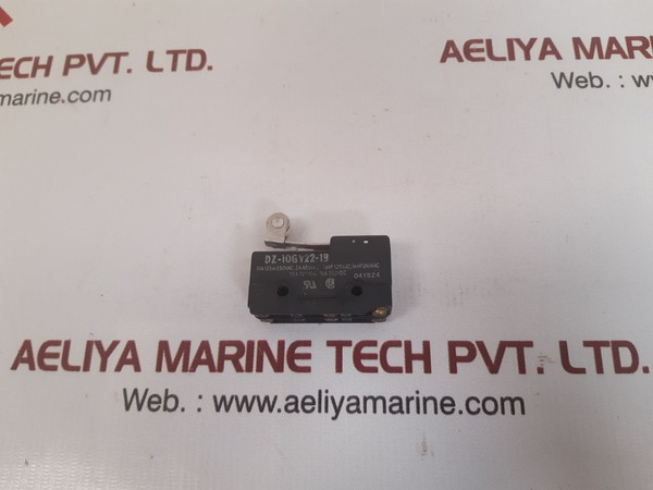 Omron Dz-10Gv22-1B Limit Switch 10A 125/250Vac 2A 480Vac