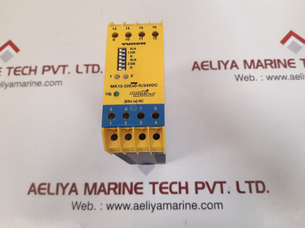 Turck mk13-22ex0-r/24vdc isolating switching amplifier