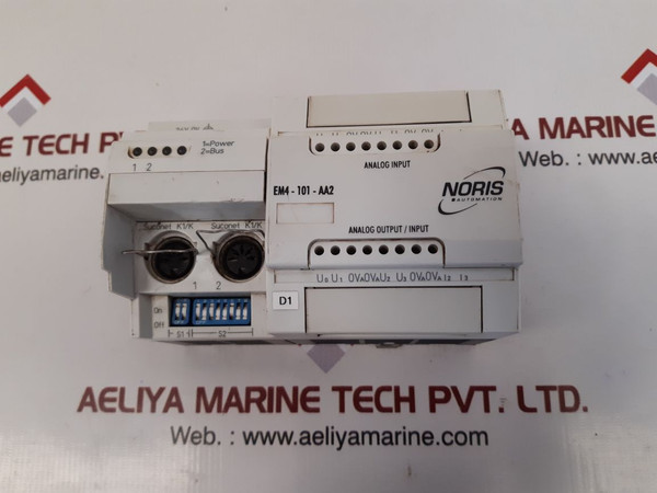 Moeller Em4-101-aa2 Analog Module 24Vdc 0 15A Em4-101-aa201