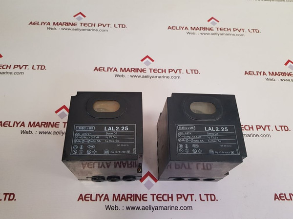 Landis & Gyr Lal2.25 Burner Controller 220-240V 50-60Hz Series 02