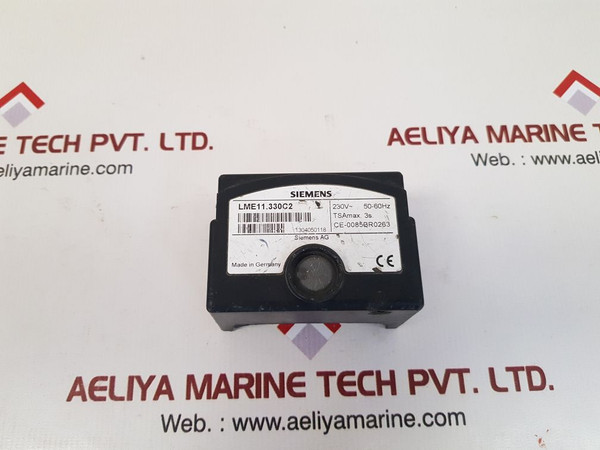 Siemens lme11.330c2 control box program for burner controller used