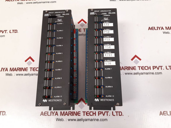 Westronics Sbga-10P2W Group Annunciator