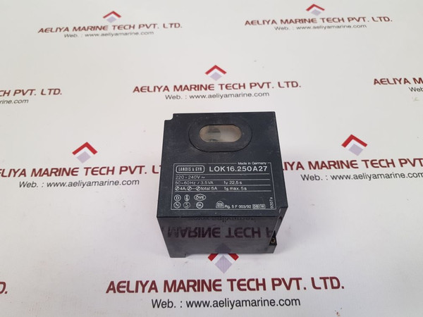 Landis & gyr lok16.250a27 boiler program control