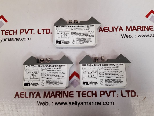 Measurement Technology Mtl755Ac Shunt-diode Safety Barrier