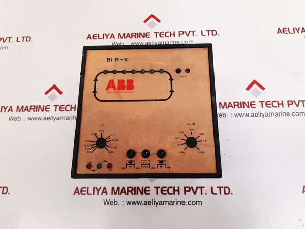 Abb 391763 Alarm Relay 380V 3-50Hz 5A Blr K7 M