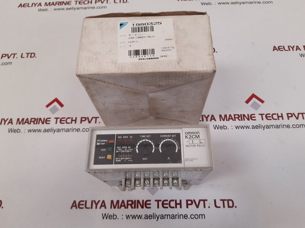 Omron K2Cm-1L Over-current Relay 1980325