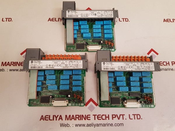 Allen-bradley 1746-ow16 ser.c plc output module