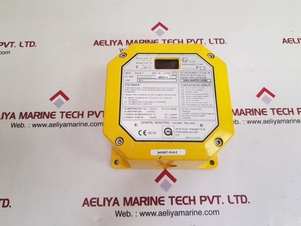 General Monitors S4100 T Detector/Transmitter S4100T-15-0-2