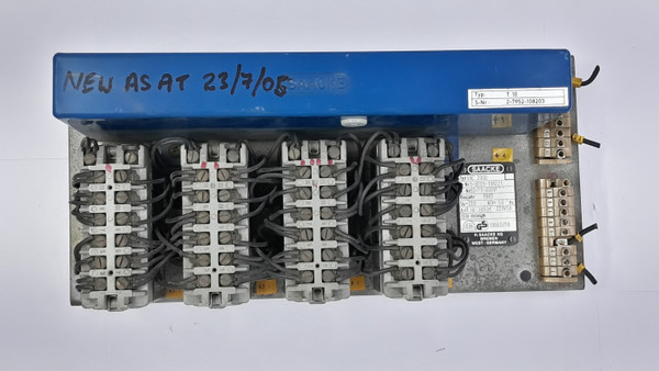 Saacke Bac 2000 Burner Control Unit T10 220V 50Hz - Germany