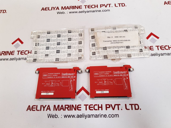 Stahl 9002/22-093-040-00 safety barrier relay