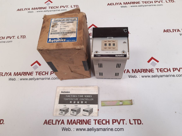 Autonics t4m.t4ma temperature controller t4m-b3rk8c