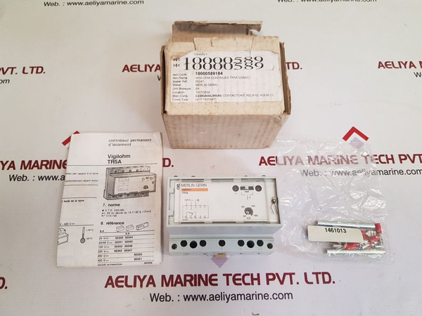 Merlin gerin tr5a insulation monitoring device New