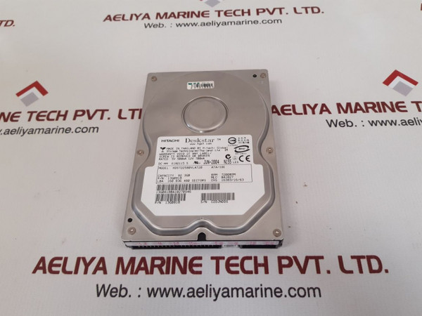 Hitachi deskstar hds722580vlat20 dard disc drive 82.3gb