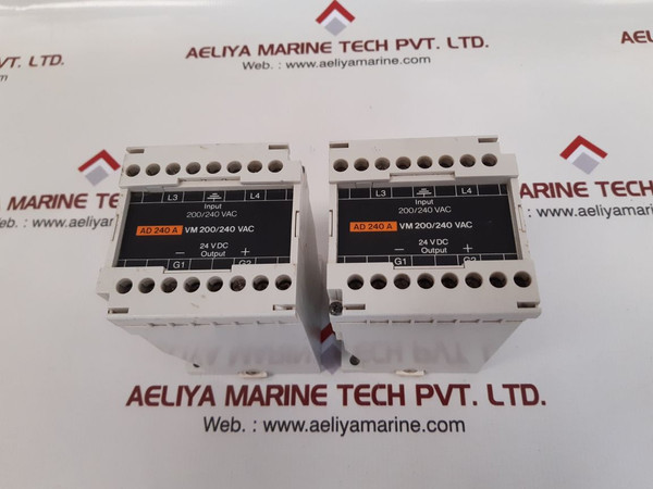 Ad 240 A Vm 200/240 Vac Relay 24 Vdc