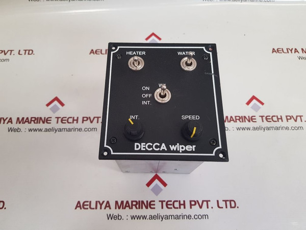 Decca Switch Wiper Control Panel 220Vac