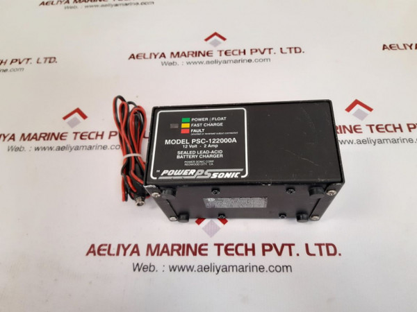 Power Sonic Psc-122000A Sealed Lead-acid Battery Charger 12Vdc 2A