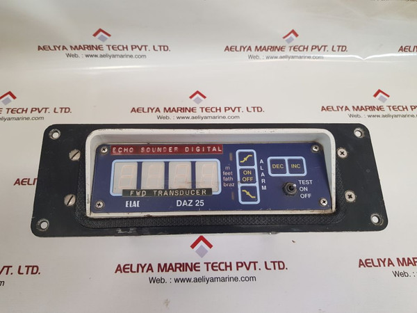 Elac daz 25-01 digital repeater display for echosounders