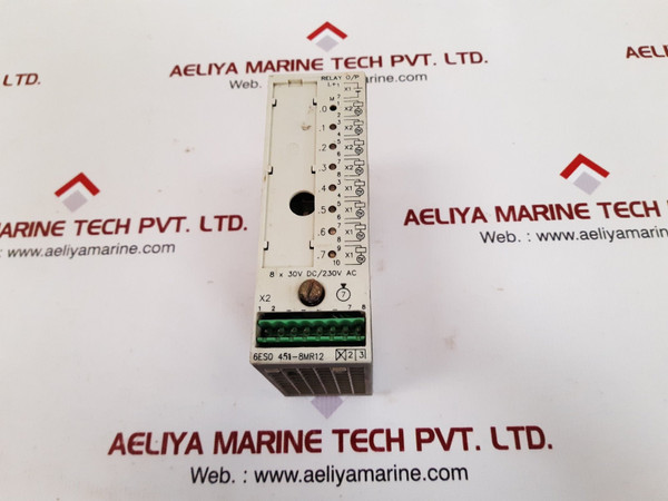 Siemens 6es0 451-8mr12 output relay
