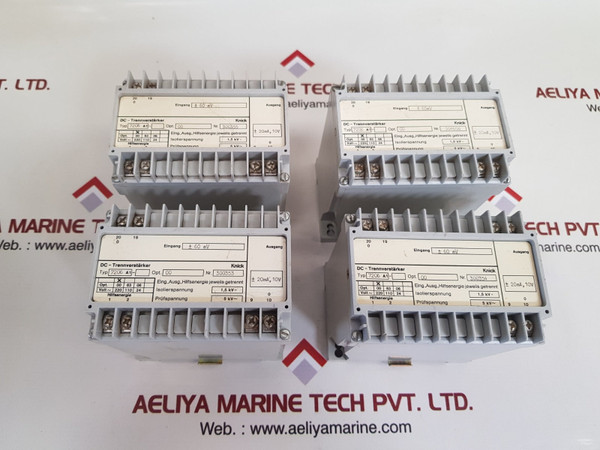 Knick 7206 a1 dc-isolation amplifier used