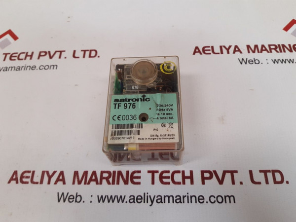 Satronic tf 976 automatic burner