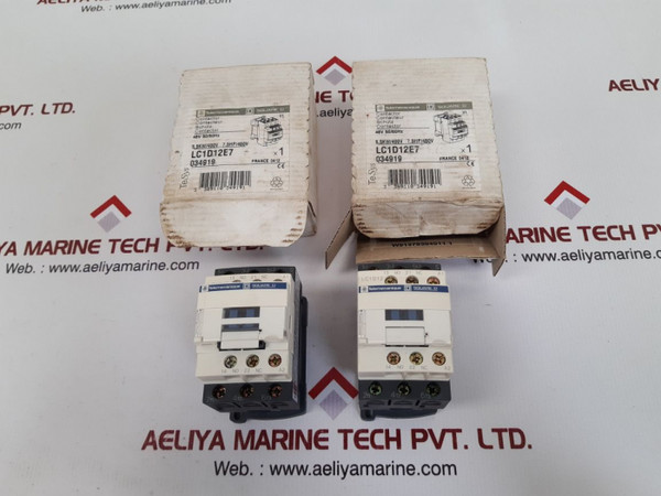 Schneider electric lc1d12e7 contactor