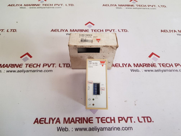 Carlo gavazzi s104 156 924 multifunction timer used