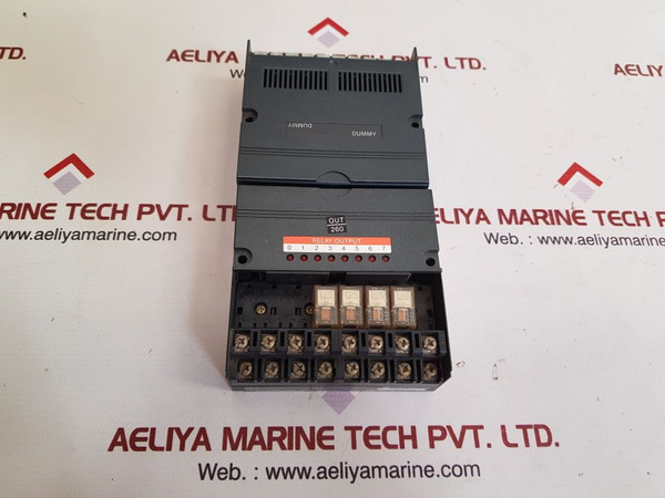 Idec pfj-t081u 8-relay output unit with pfj-dm dummy unit