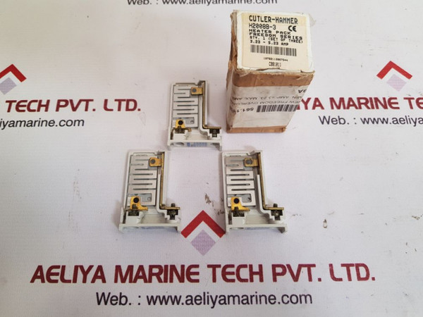 Cutler-hammer h2008b-3 heater pack thermal overload