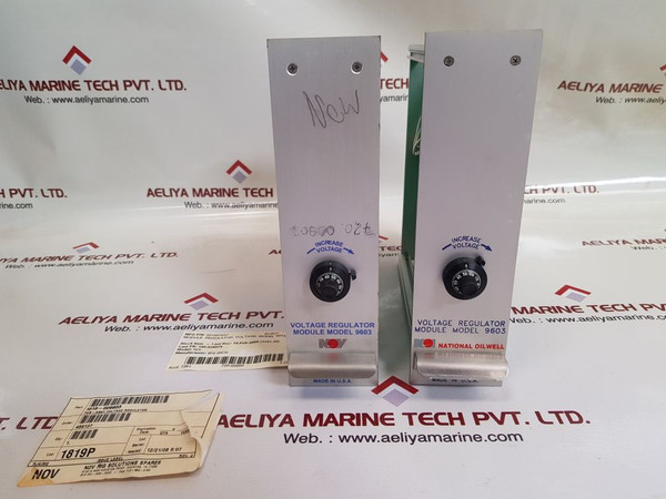 National oilwell varco 9603 voltage regulator module New