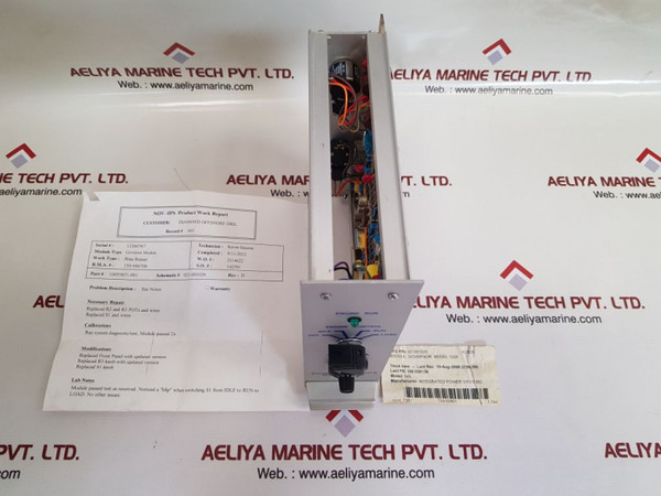 National oilwell varco 10055821-001 governor module 1026