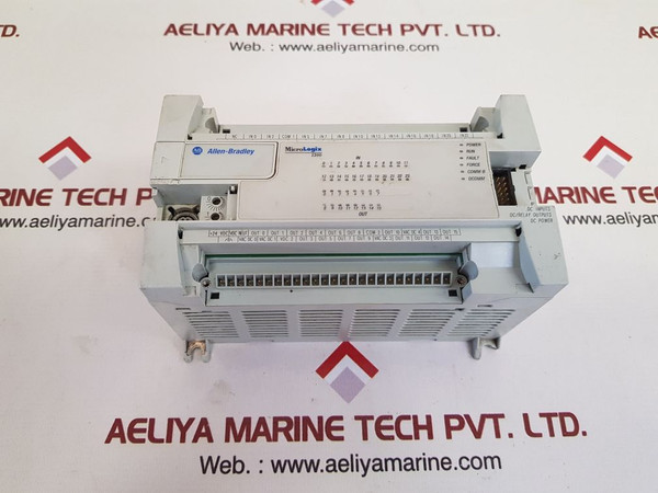 Allen-bradley 1762-l40bxb ser.c micrologix 1200 plc controller rev.c