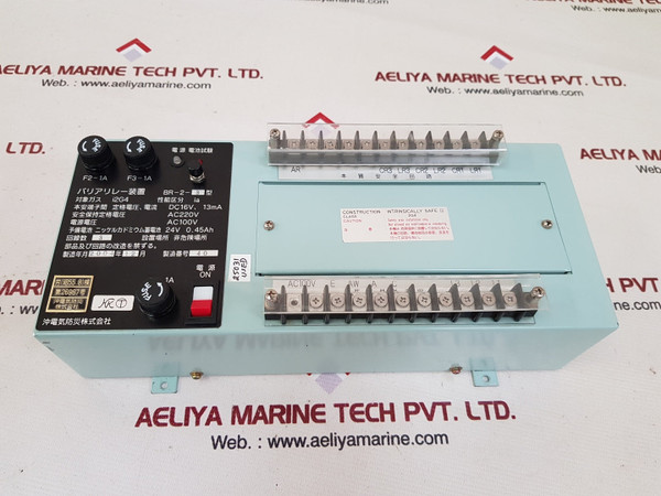 Oki Br-2-3 Barrier Relay Device 24V Dc16V, 13Ma Ac220V Ac100V